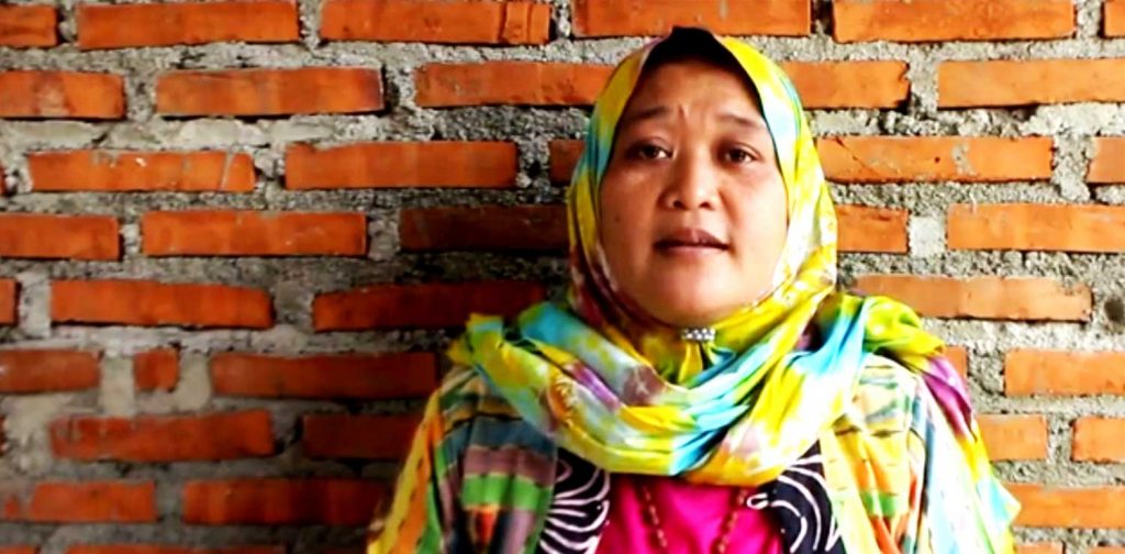 Muinatul Khoiriyah, founder and director of Rumah Inklusif in Kebumen, Central Java, Indonesia