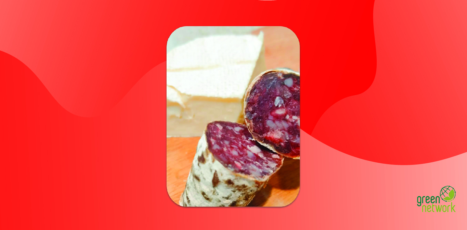 salami and camembert style cheese