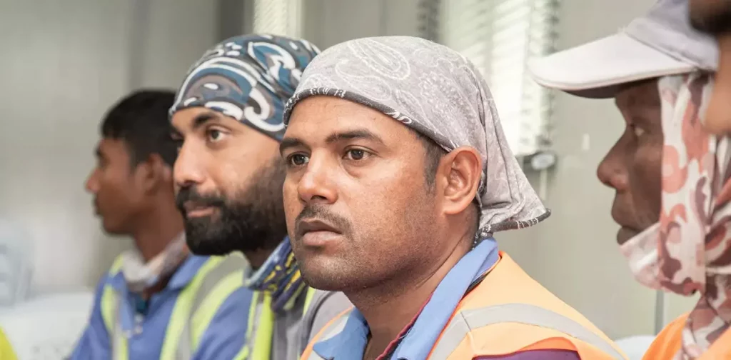 Qatar world cup workers