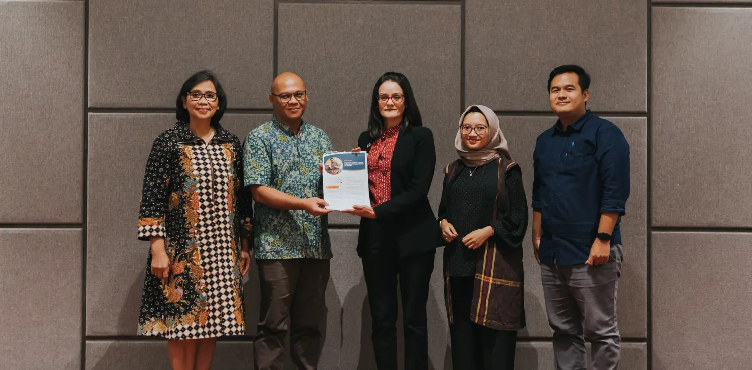 The launching of the policy brief “Deploying Blended Finance to Broaden Financial Access for MSMEs”. | Photo: UNDP.