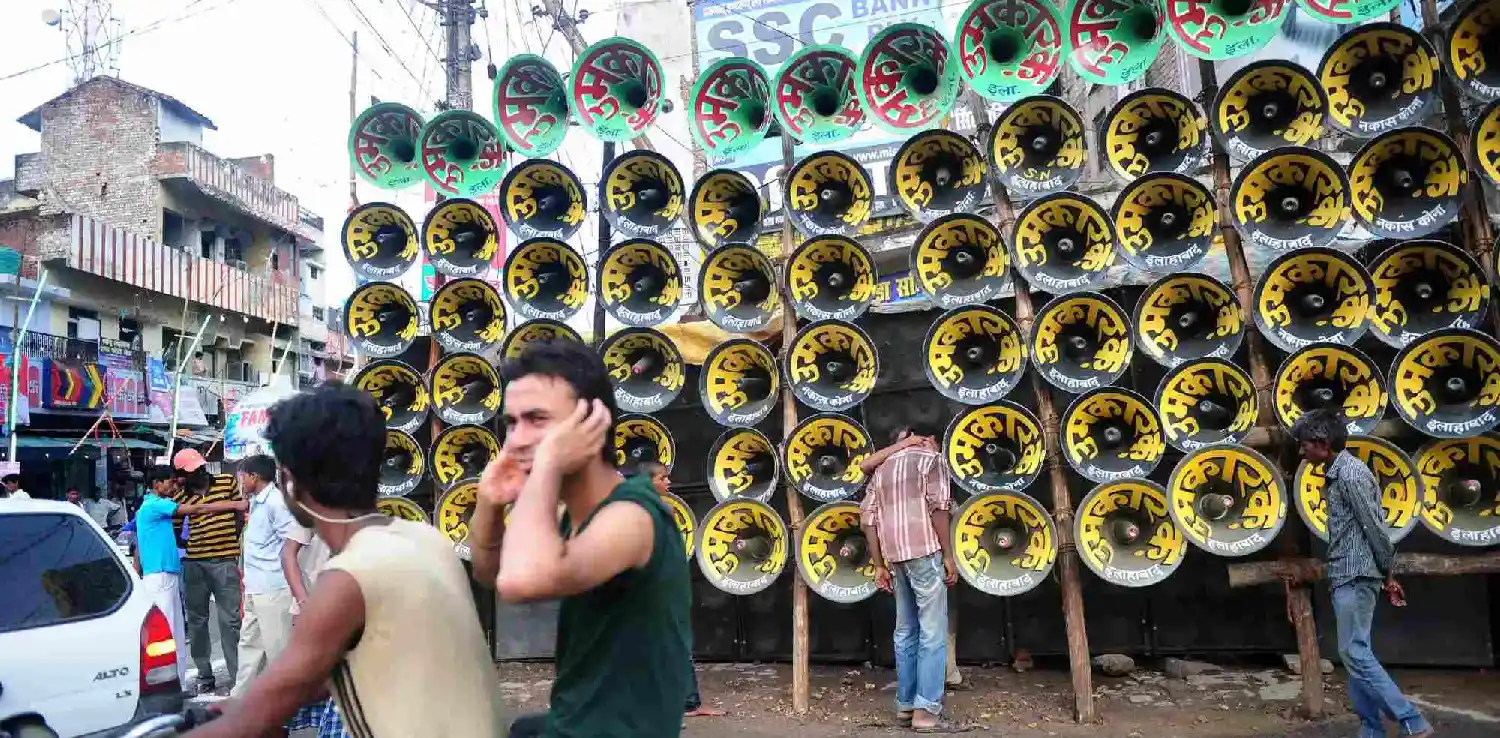 Noise pollution campaign in India