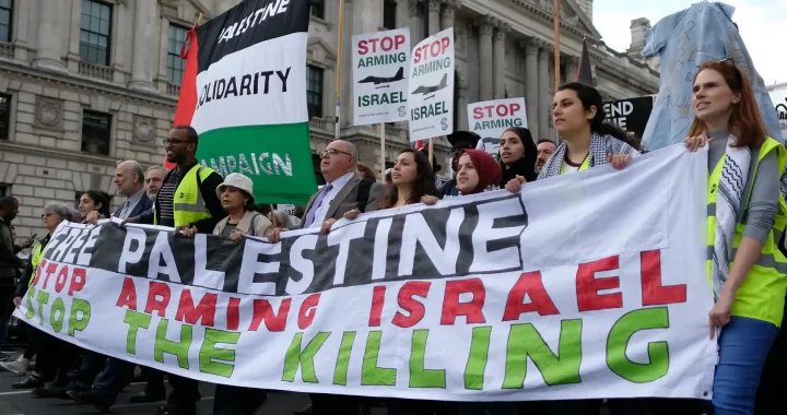 pro-palestinian rally in Europe