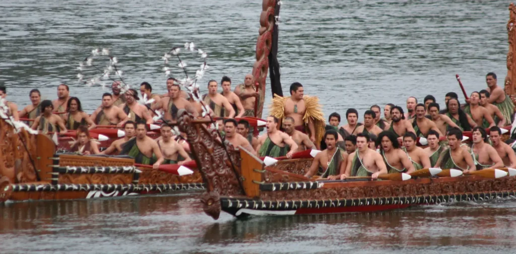 boat challenge in river