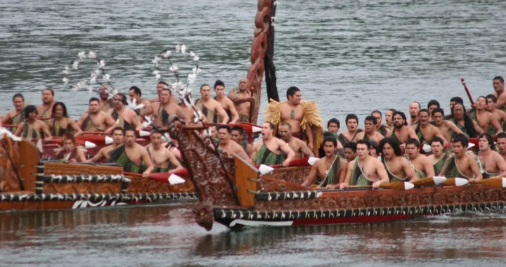 boat challenge in river