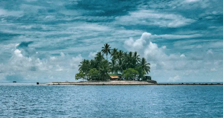 a small island in Micronesia